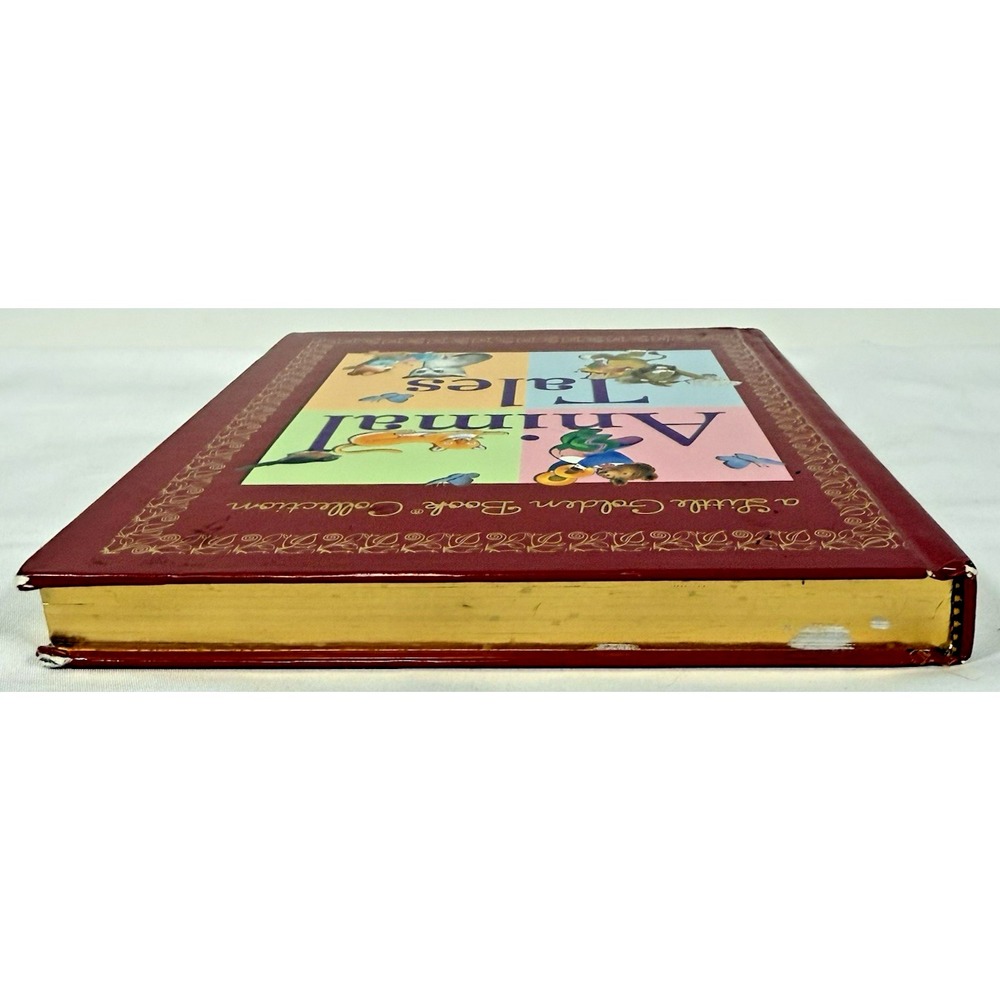 Golden Books Animal Tales Little Golden Book Collection Kids Red Gold Gilded - Picture 8 of 10